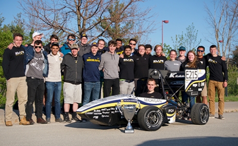 Hutchinson Michigan electrical race students