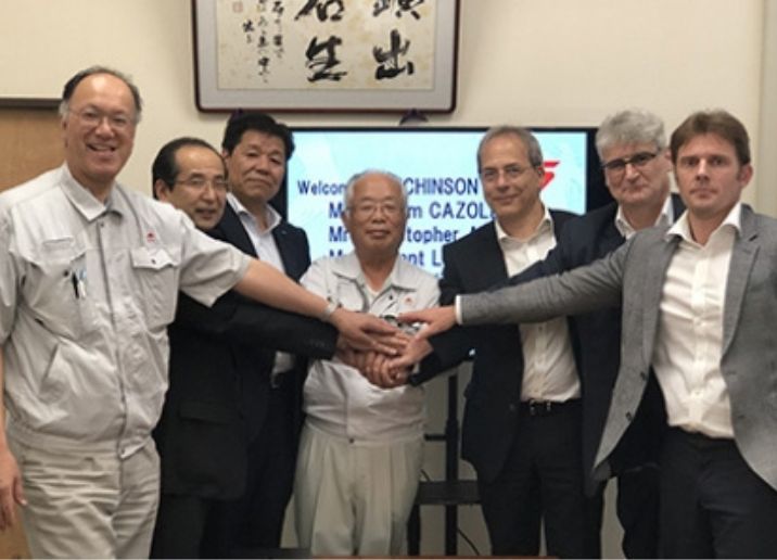 hutchinson and hiroshima kasei joint venture